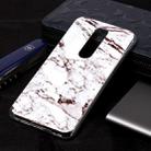 Marble Pattern Soft TPU Case For Nokia 6.1 Plus (Nokia X6)(White) - 1