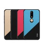 MOFI Shockproof TPU + PC + Cloth Pasted Case for Nokia X6 (Black) - 10