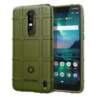 Full Coverage Shockproof TPU Case for Nokia 3.1 Plus, US Version (Army Green) - 1