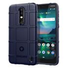 Full Coverage Shockproof TPU Case for Nokia 3.1 Plus, US Version (Blue) - 1
