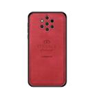 PINWUYO Shockproof Waterproof Full Coverage PC + TPU + Skin Protective Case for Nokia 9 (Red) - 1