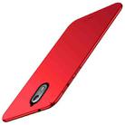 MOFI Frosted PC Ultra-thin Full Coverage Case for Nokia 3.1 (Red) - 1