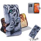 Tiger Pattern Coloured Drawing Horizontal Flip Leather Case for Nokia 3.1 Plus, with Holder & Card Slots & Wallet - 1