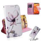 Magnolia Flower Pattern Coloured Drawing Horizontal Flip Leather Case for Nokia 3.1 Plus, with Holder & Card Slots & Wallet - 1