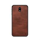 PINWUYO Shockproof Waterproof Full Coverage PC + TPU + Skin Protective Case for Nokia 1 Plus (Brown) - 1