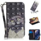 3D Colored Drawing Hug Cat Pattern Horizontal Flip Leather Case for Nokia 9, with Holder & Card Slots & Wallet - 1