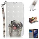 3D Colored Drawing Dog Pattern Horizontal Flip Leather Case for Nokia 9, with Holder & Card Slots & Wallet - 1