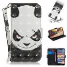 3D Colored Drawing Angry Bear Pattern Horizontal Flip Leather Case for Nokia 4.2, with Holder & Card Slots & Wallet - 1