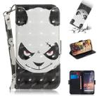 3D Colored Drawing Angry Bear Pattern Horizontal Flip Leather Case for Nokia 3.2, with Holder & Card Slots & Wallet - 1