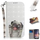 3D Colored Drawing Dog Pattern Horizontal Flip Leather Case for Nokia 3.2, with Holder & Card Slots & Wallet - 1