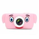 D3 PLUS 12.0 Mega Pixel Lens Elephant Cartoon Mini Digital Sport Camera with 2.0 inch Screen for Children(Pink) - 1