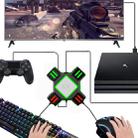 MKX401 For Switch / Xbox / PS4 / PS3 Gaming Controllor Gamepad Keyboard Mouse Adapter Converter - 7