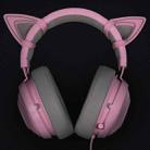 Razer Gaming Headsets Cat Ear Accessories for Razer Kraken Headphone (Pink) - 3