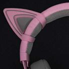 Razer Gaming Headsets Cat Ear Accessories for Razer Kraken Headphone (Pink) - 4