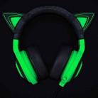 Razer Gaming Headsets Cat Ear Accessories for Razer Kraken Headphone (Green) - 3