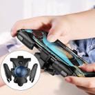 Non-slip Alloy Separable Button Mobile Phone Game Shooting Gamepad, Support Burst Mode, Suitable for 4.7-6.5 inch Mobile Phones(Black) - 1