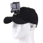 Outdoor Sun Hat Topi Baseball Cap with Camera Stand Holder Mount for GoPro & SJCAM & Xiaomi Xiaoyi Sport Action Camera - 1