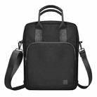 WIWU Alpha Vertical Layer Handheld Bag for 11 inch Laptop (Black) - 1
