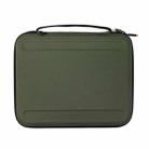 For iPad Pro 11 2022 / 2021 / 2020 / 2018 WIWU Parallel Hardshell Bag(Green) - 1