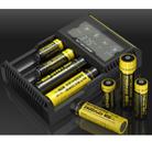 Nitecore D4 Intelligent Digi Smart Charger with LCD Display for 14500, 16340 (RCR123), 18650, 22650, 26650, Ni-MH and Ni-Cd (AA, AAA) Battery - 8
