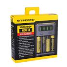 Nitecore NEW i4 Intelligent Digi Smart Charger with LED Indicator for 14500, 16340 (RCR123), 18650, 22650, 26650, Ni-MH and Ni-Cd (AA, AAA) Battery - 6