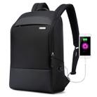 Bopai 751-006881 Business Anti-theft Waterproof Large Capacity Double Shoulder Bag,with USB Charging Port, Size: 30x14x44cm(Black) - 1