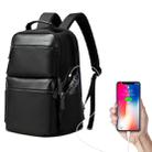 Bopai 851-020211 Three-layer Large Capacity Business Backpack Waterproof, Size: 35x22.5x44cm(Black) - 1