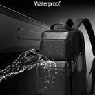 Bopai 851-020211 Three-layer Large Capacity Business Backpack Waterproof, Size: 35x22.5x44cm(Black) - 4