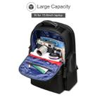 Bopai 851-020211 Three-layer Large Capacity Business Backpack Waterproof, Size: 35x22.5x44cm(Black) - 12