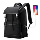 Bopai 61-00511 Travel Breathable Waterproof Anti-theft Backpack, Size: 31x19x43cm(Black) - 1