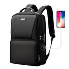 Bopai 61-02511 Business Travel Breathable Waterproof Anti-theft Man Backpack, Size: 30x15x44cm(Black) - 1