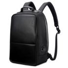 Bopai 751-004501 Large Capacity Scratch-proof Business Simplicity Breathable Laptop Backpack with External USB Interface, Size: 30 x 16.5 x 45cm(Black) - 2