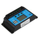 CMTD-2420 20A 12V/24V Solar Charge / Discharge Controller with LED Display & Dual USB Ports - 3