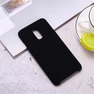 Ultra-thin Liquid Silicone Dropproof Protective Case for OnePlus 7 (Black) - 1