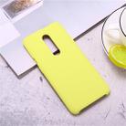 Ultra-thin Liquid Silicone Dropproof Protective Case for OnePlus 7 Pro (Yellow) - 1