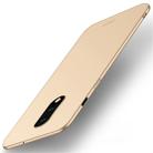 MOFI Frosted PC Ultra-thin Hard Case for OnePlus 7 (Gold) - 1