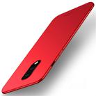 MOFI Frosted PC Ultra-thin Hard Case for OnePlus 7 (Red) - 1