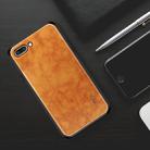 MOFI PC+TPU+PU Leather Protective Back Case for OPPO A5 / A3s (Light Brown) - 1