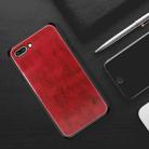 MOFI PC+TPU+PU Leather Protective Back Case for OPPO A5 / A3s (Red) - 1