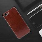 MOFI PC+TPU+PU Leather Protective Back Case for OPPO A5 / A3s (Dark Brown) - 1