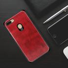 MOFI PC+TPU+PU Leather Protective Back Case for OPPO F9 (F9 Pro) (Red) - 1