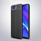 Litchi Texture TPU Shockproof Case for OPPO K1 (Black) - 1