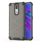 Honeycomb Shockproof PC + TPU Case for OPPO F11(Black) - 1