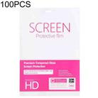 100 PCS For 10 inch Tempered Glass Film Screen Protector Paper Package - 1