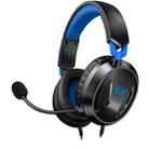 KOTION EACH G3100 Stereo Bass Gaming Headset with Omni-directional Mic,Cable Length: 1.7m(Black+Blue) - 1