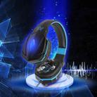 KOTION EACH G4000 Stereo Gaming Headphone Headset Headband with Mic Volume Control LED Light for PC Gamer,Cable Length: About 2.2m(Blue + Black) - 10