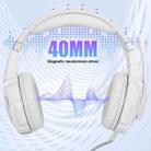 KOTION EACH G9000 3.5mm Gaming Headset with Microphone LED Light,Cable Length: About 2.2m(White) - 2