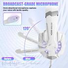 KOTION EACH G9000 3.5mm Gaming Headset with Microphone LED Light,Cable Length: About 2.2m(White) - 3
