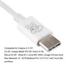 ENKAY Hat-Prince USB-C / Type-C to 3.5mm ABS Audio Adapter, Length: about 10cm(White) - 6