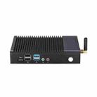 K1 Windows 10 and Linux System Mini PC without RAM and SSD, AMD A6-1450 Quad-core 4 Threads 1.0-1.4GHz, US Plug - 2